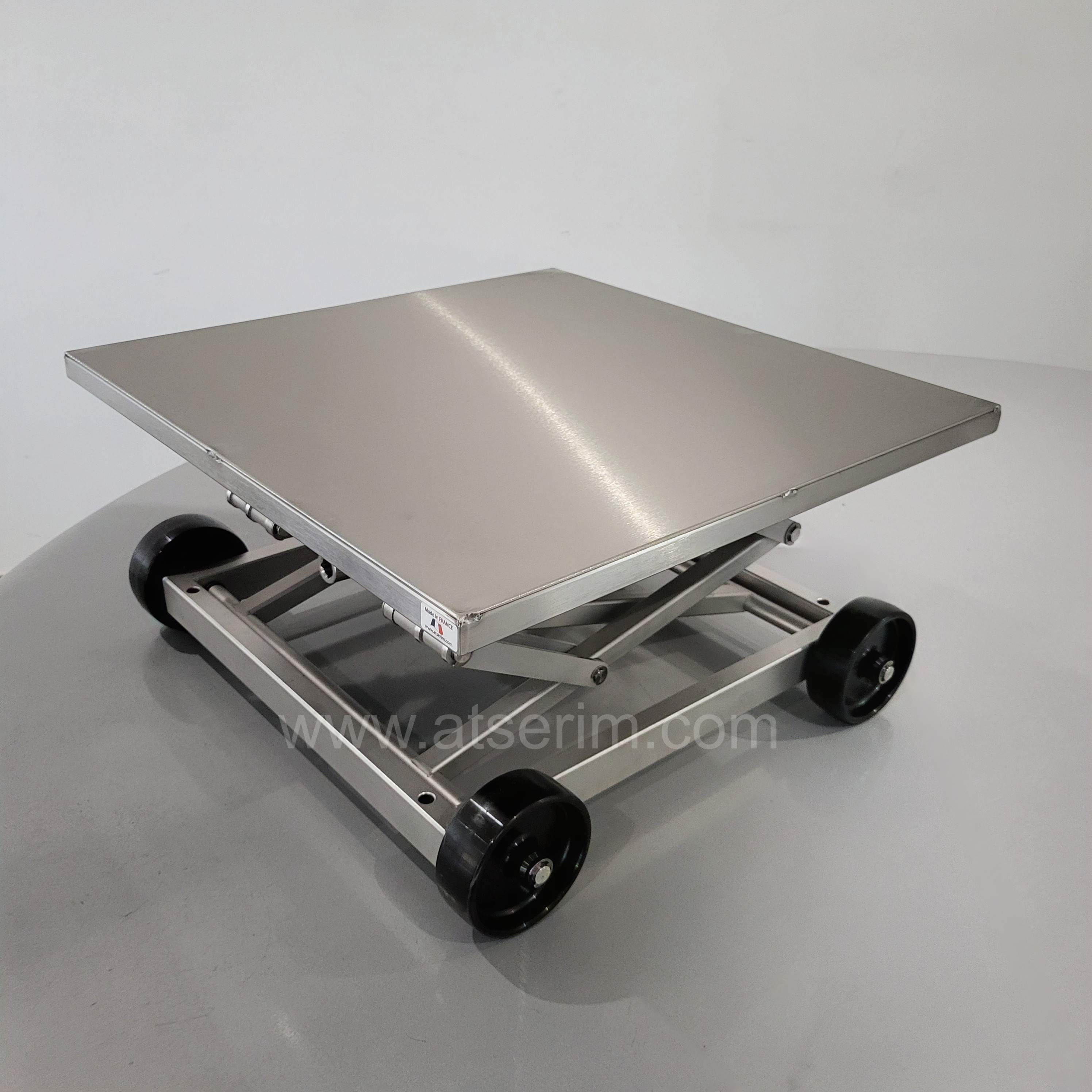 Table élévatrice TE404I inox 500x500 mm AT SERIM